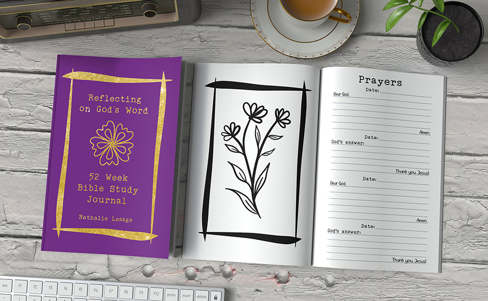 Reflecting on God's Word: 52 week Bible Study Journal
